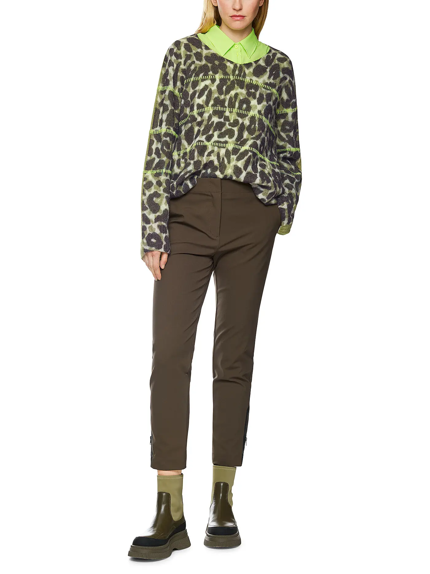 MARC CAIN | Pullover  | olive