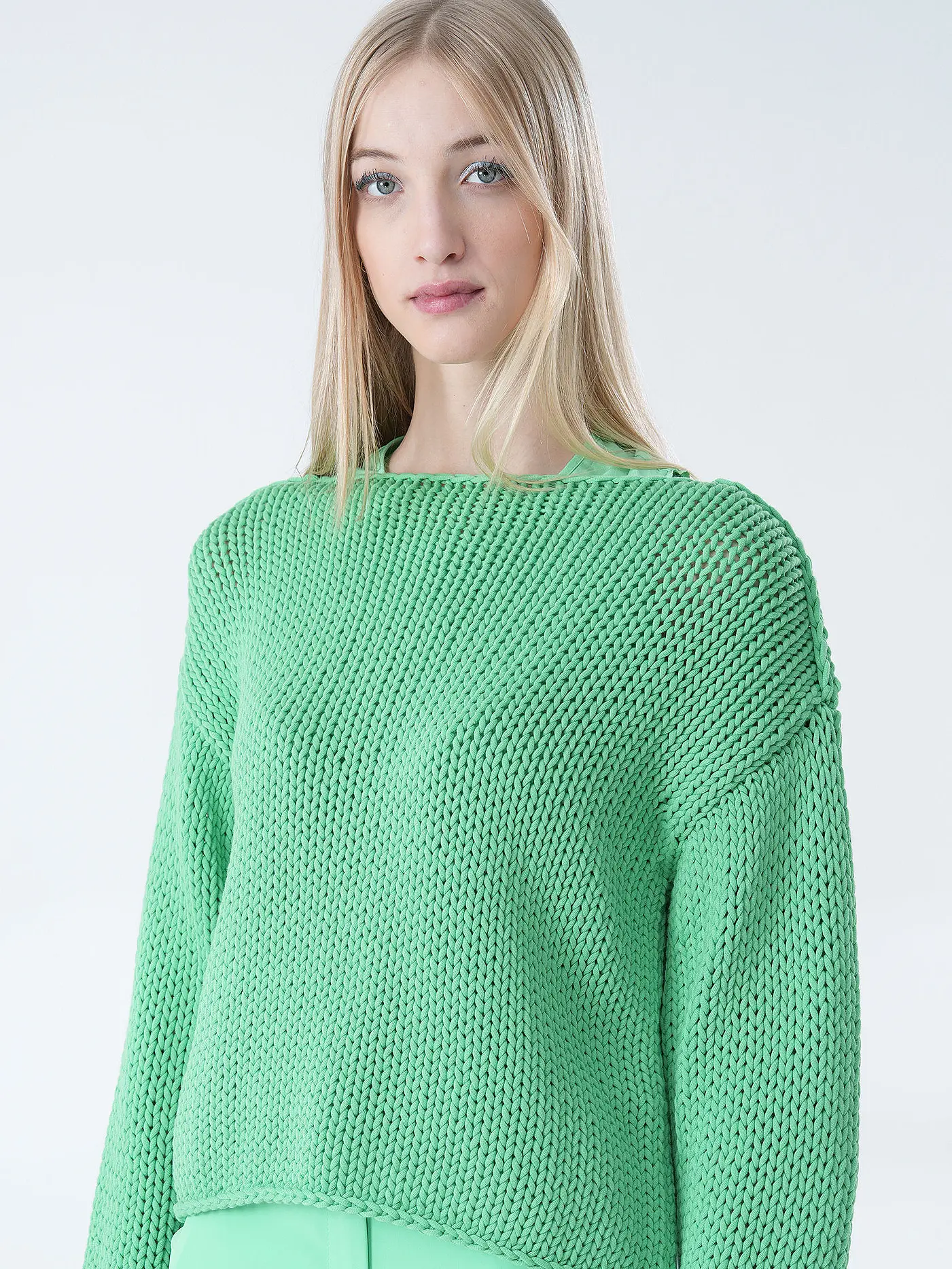 MARC CAIN | Pullover | grün