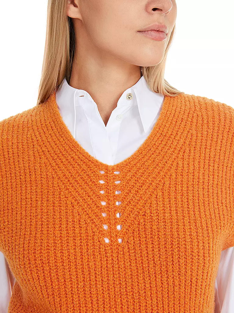 MARC CAIN | Pullunder  | orange