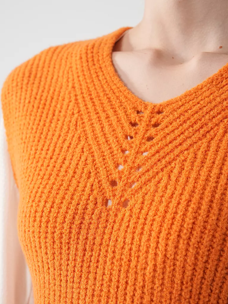 MARC CAIN | Pullunder  | orange