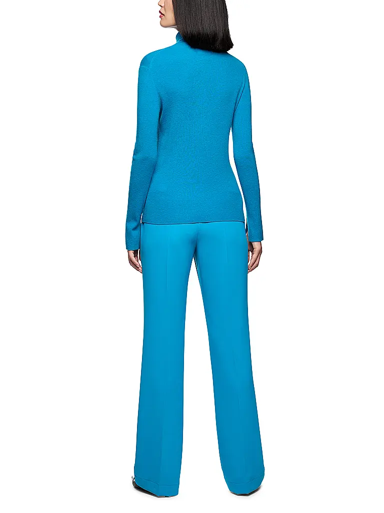 MARC CAIN | Rollkragenpullover  | Blau
