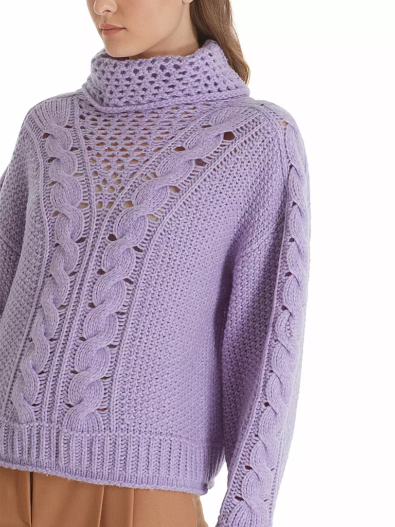 MARC CAIN | Rollkragenpullover  | rosa