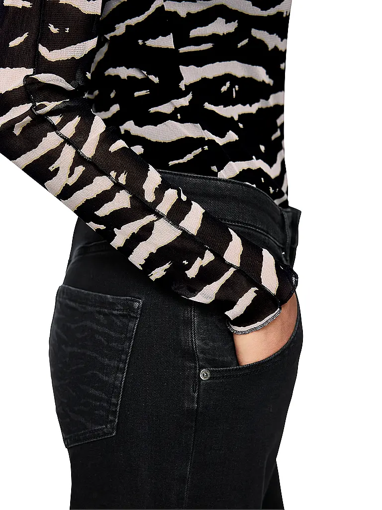 MARC CAIN | Rollkragenpullover  | Schwarz