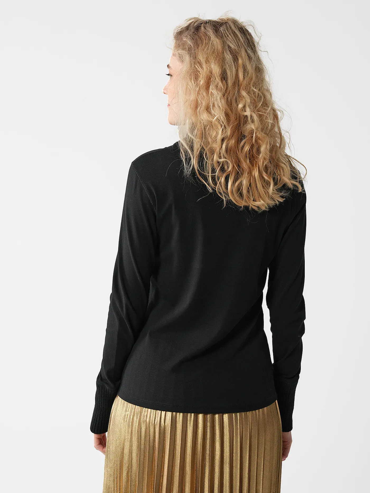 MARC CAIN | Rollkragenpullover | schwarz