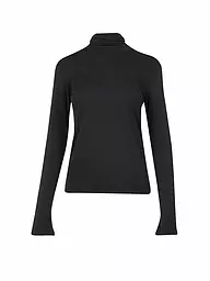 MARC CAIN | Rollkragenshirt | schwarz