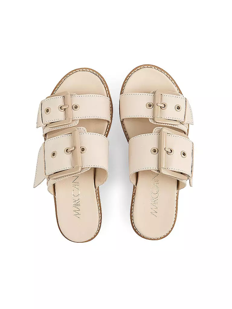 MARC CAIN | Sandalen - Pantoletten | braun