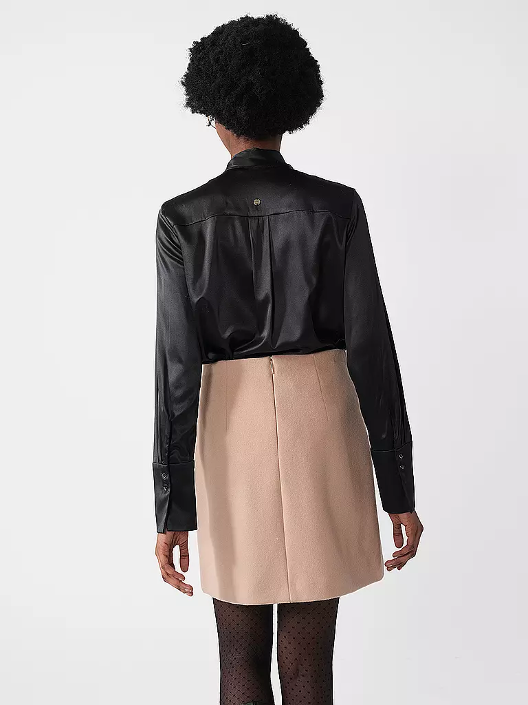 MARC CAIN | Seidenbluse | schwarz
