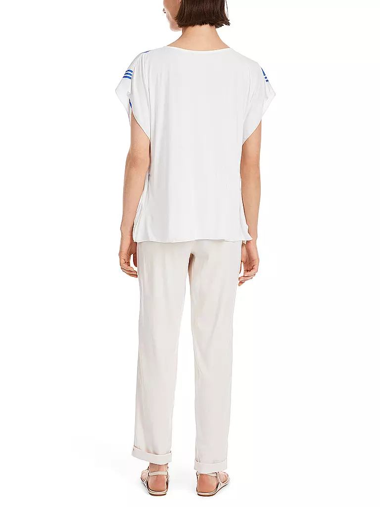 MARC CAIN | Seidenshirt | blau