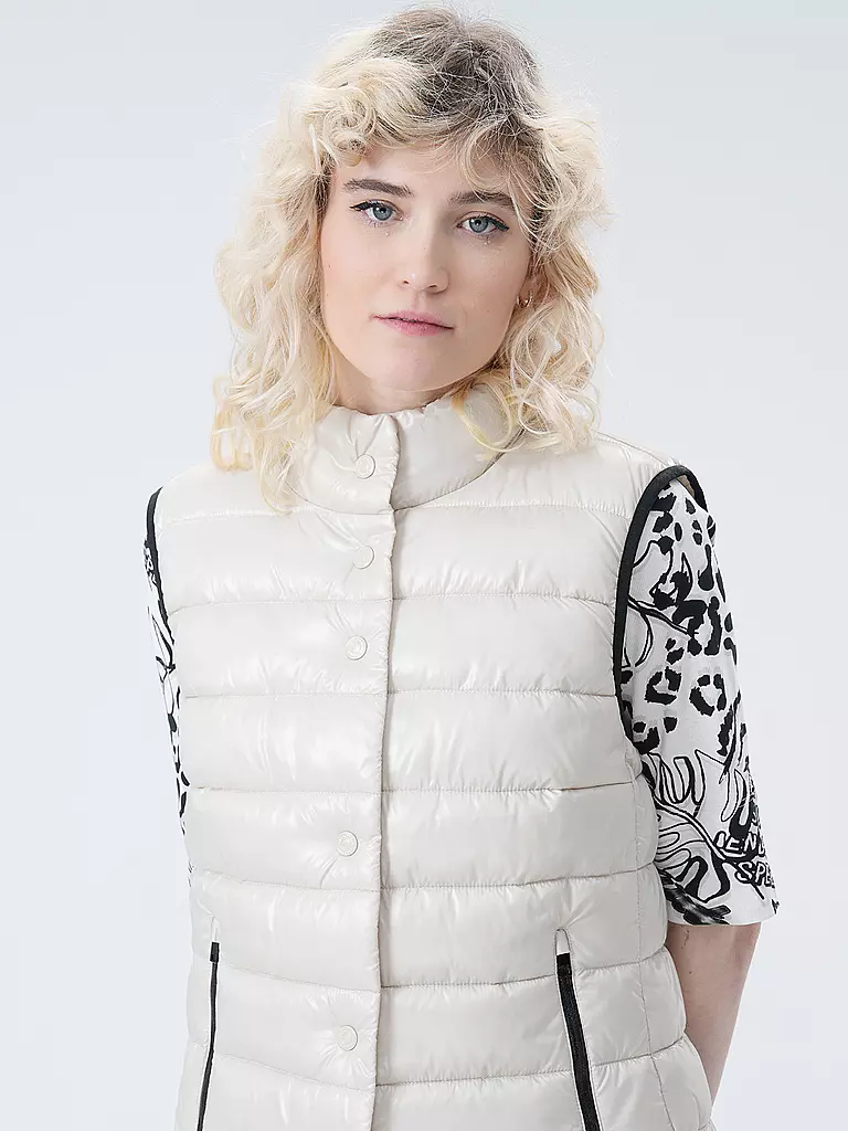 MARC CAIN | Steppgilet | weiss
