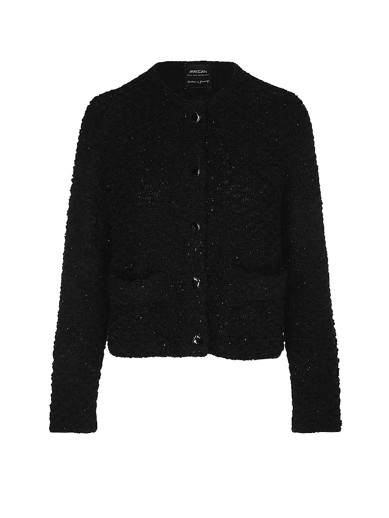 MARC CAIN | Strickjacke  | schwarz