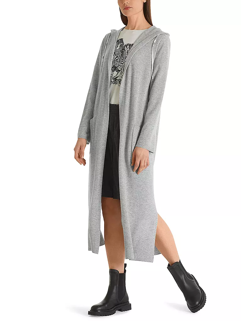 MARC CAIN | Strickjacke  | grau