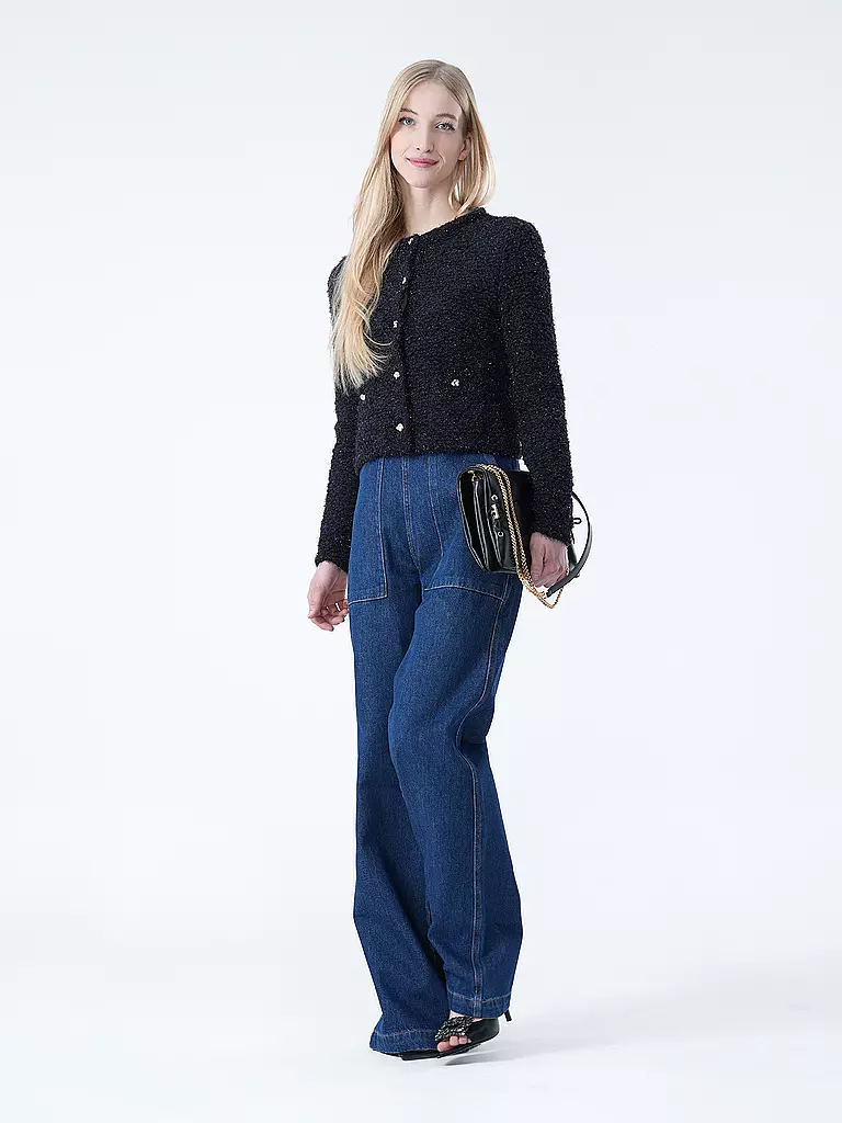 MARC CAIN | Strickjacke  | dunkelblau