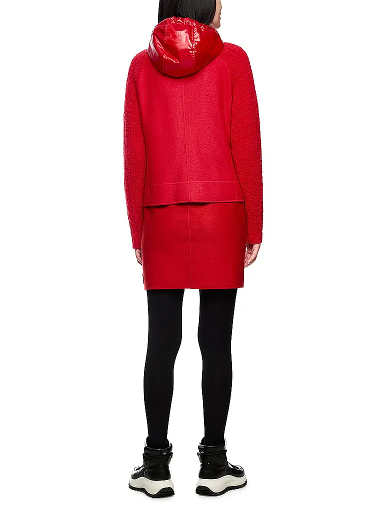 MARC CAIN | Strickjacke  | Dunkelrot