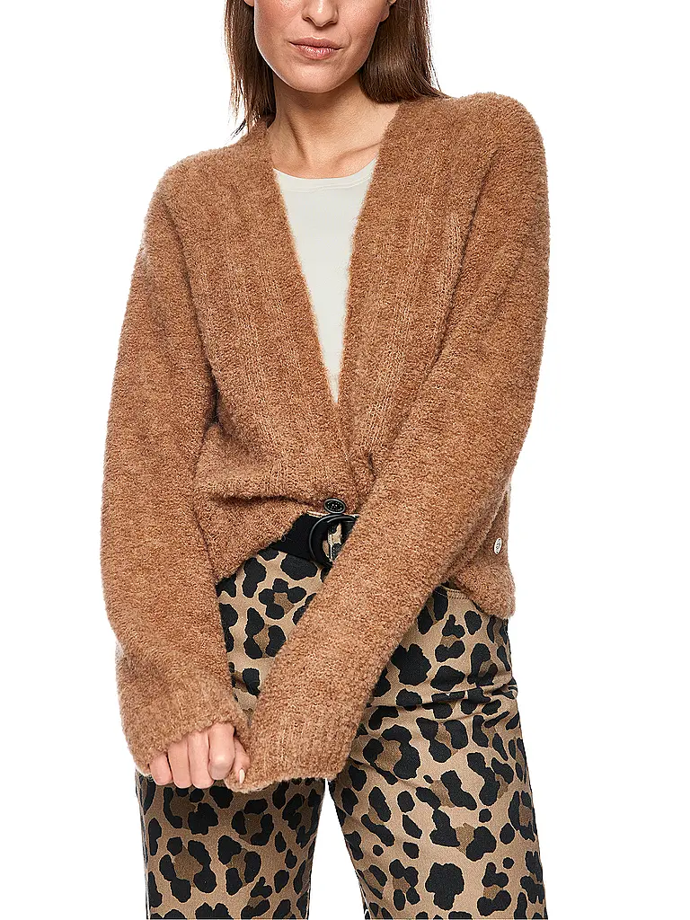 MARC CAIN | Strickjacke  | hellbraun
