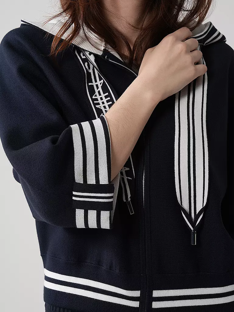 MARC CAIN | Strickjacke  | dunkelblau
