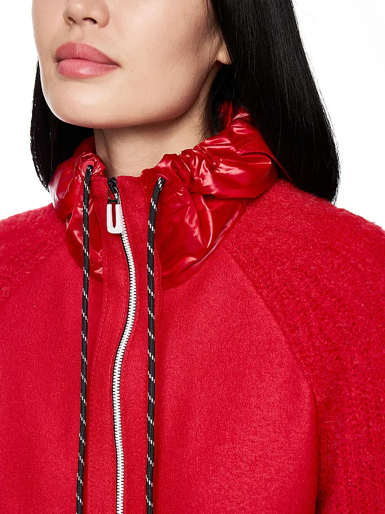 MARC CAIN | Strickjacke  | Dunkelrot