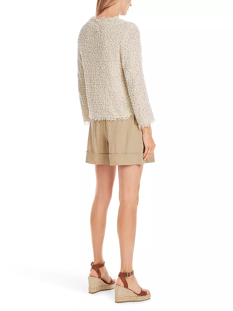 MARC CAIN | Strickjacke | hellbraun