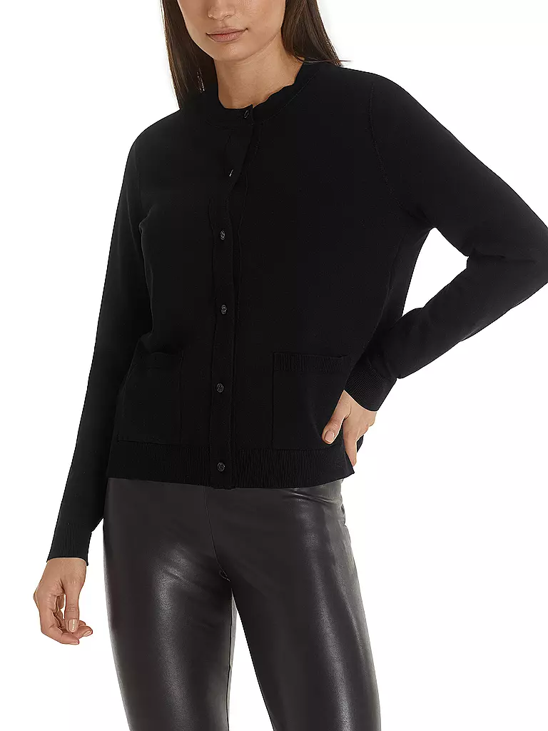 MARC CAIN | Strickjacke | schwarz