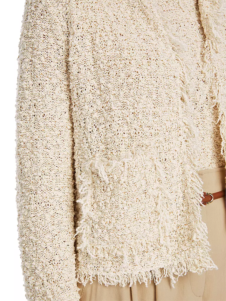 MARC CAIN | Strickjacke | hellbraun