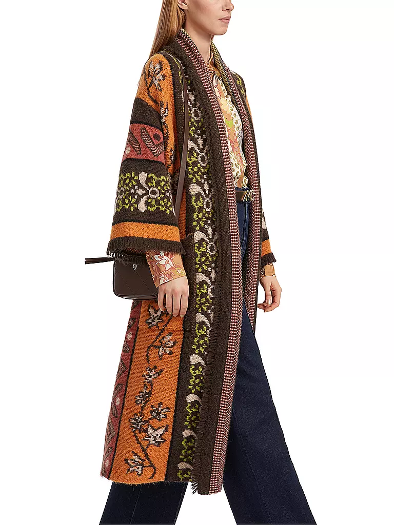 MARC CAIN | Strickmantel | orange