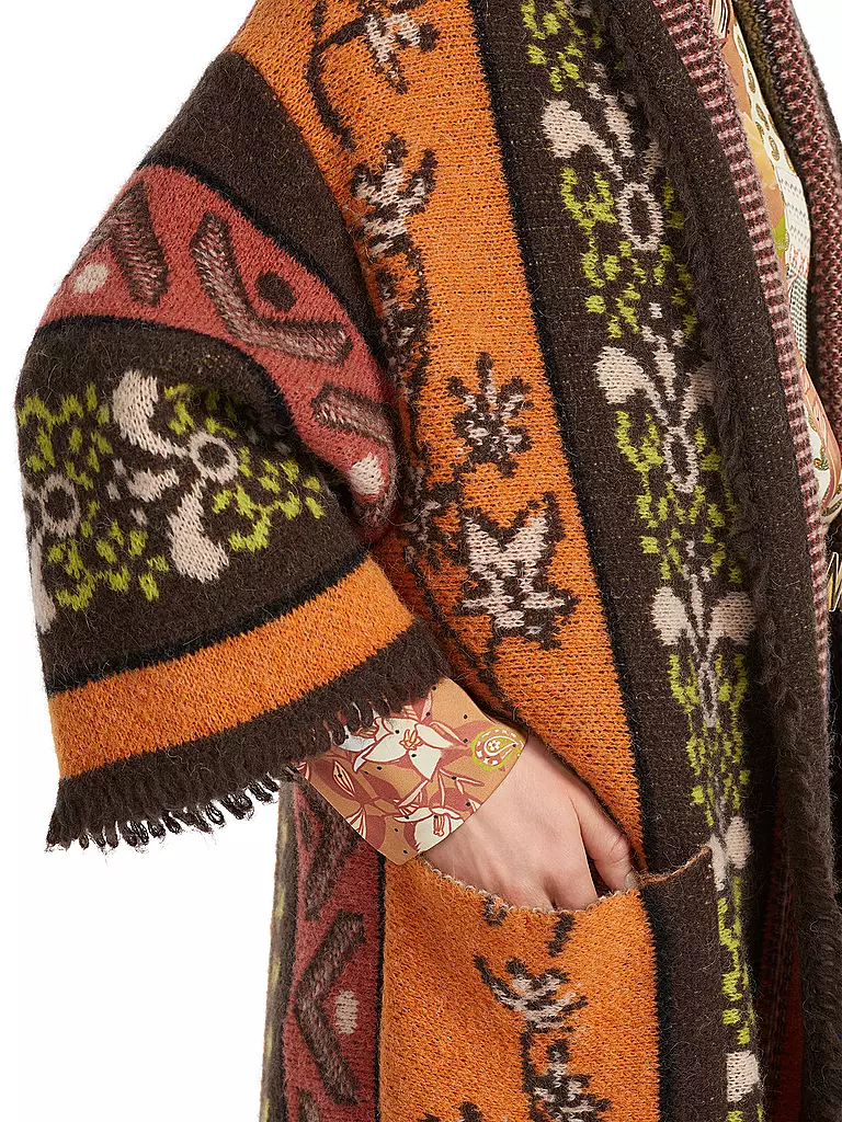 MARC CAIN | Strickmantel | orange