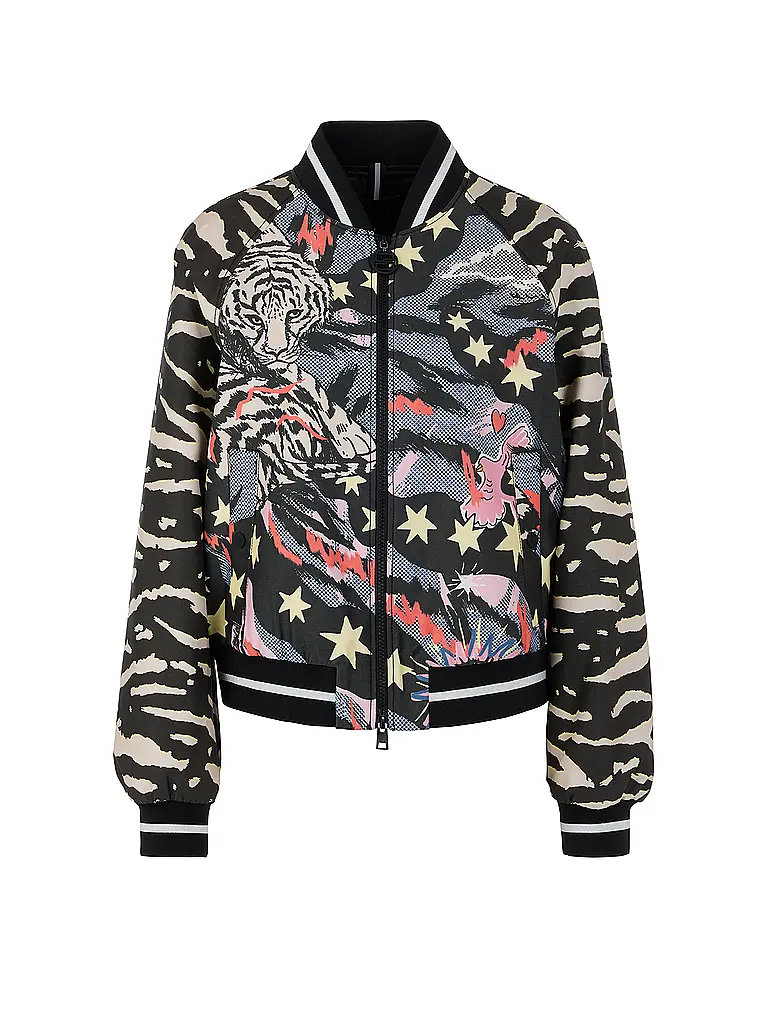 MARC CAIN | Sweatjacke  | Schwarz