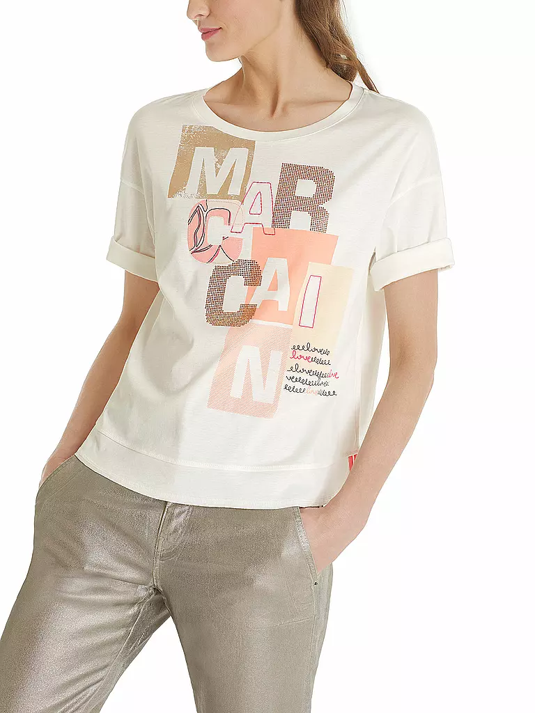 MARC CAIN | T-Shirt  | orange