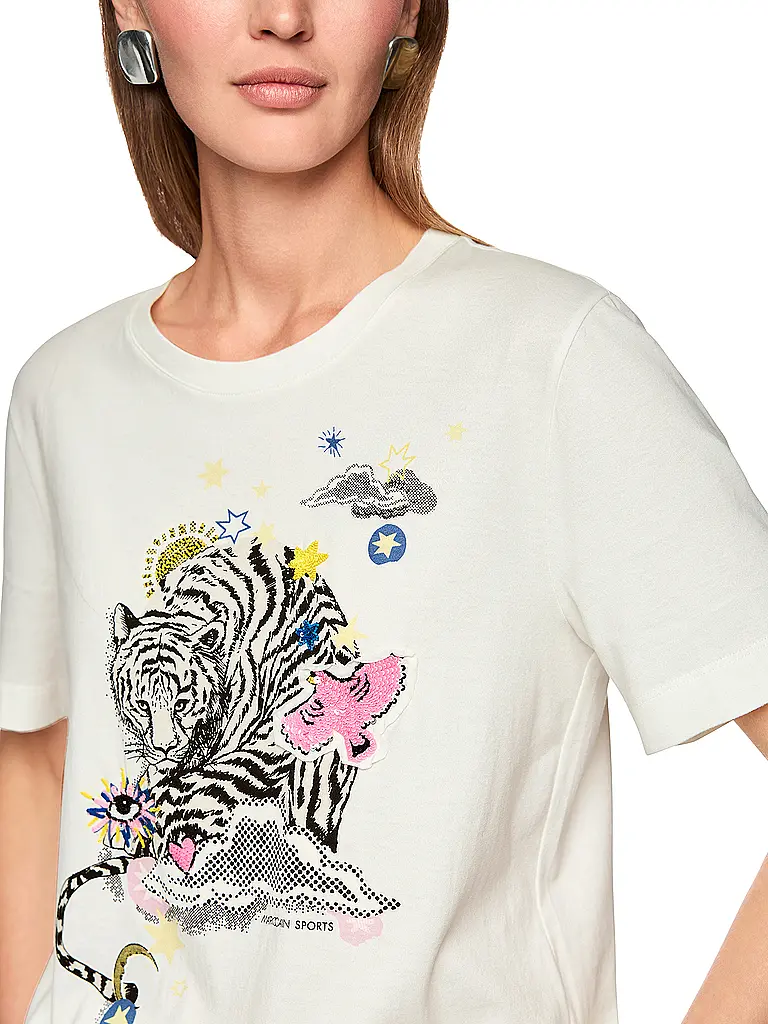 MARC CAIN | T-Shirt  | Weiss