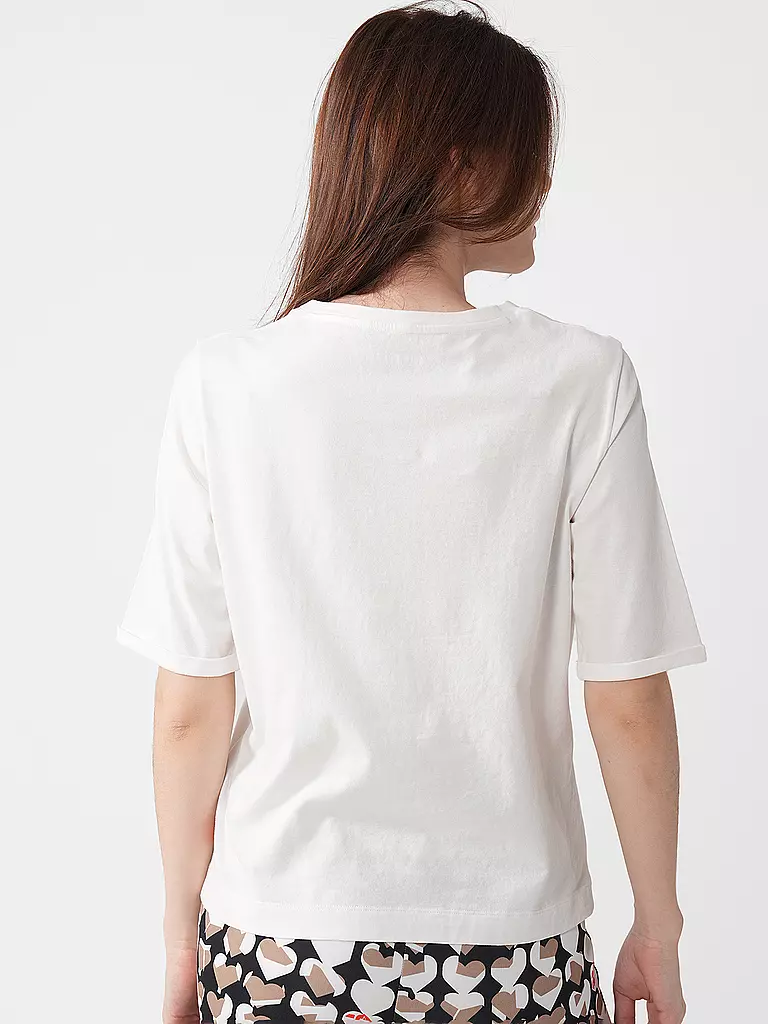 MARC CAIN | T-Shirt  | weiss