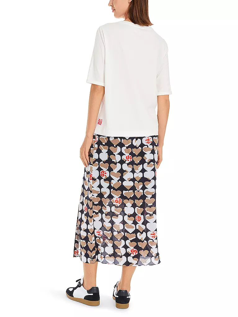 MARC CAIN | T-Shirt  | weiss