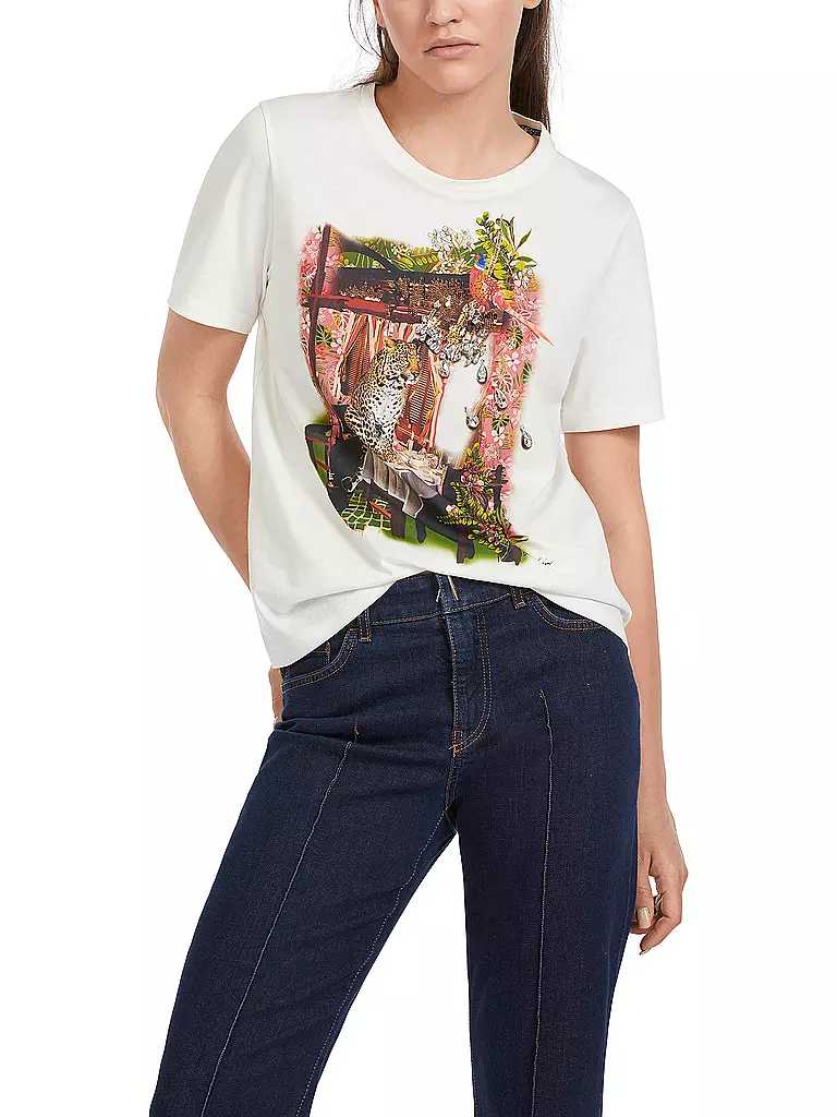 MARC CAIN | T-Shirt | creme