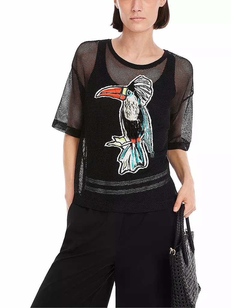 MARC CAIN | T-Shirt | schwarz