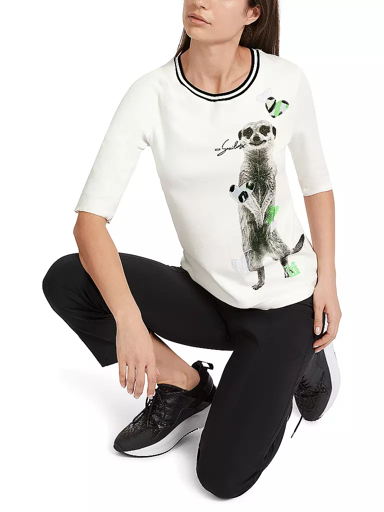 MARC CAIN | T-Shirt | creme