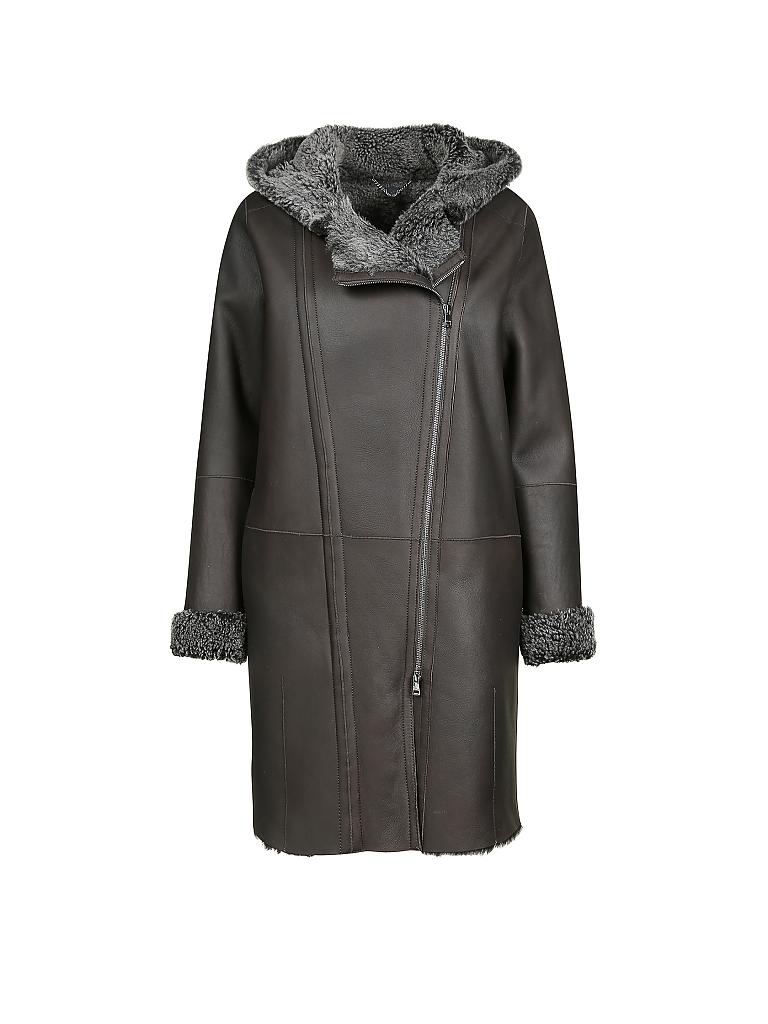 MARC CAIN | Wende-Lammfellmantel | 