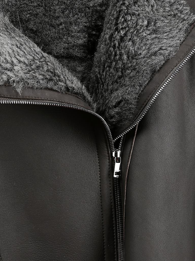 MARC CAIN | Wende-Lammfellmantel | 