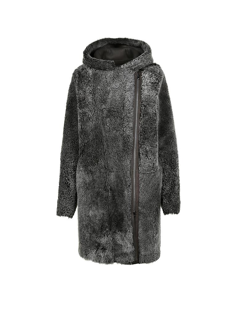 MARC CAIN | Wende-Lammfellmantel | 
