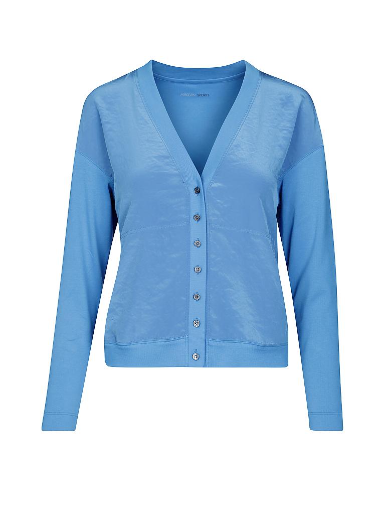 MARC CAIN | Weste mit Materialmix | 