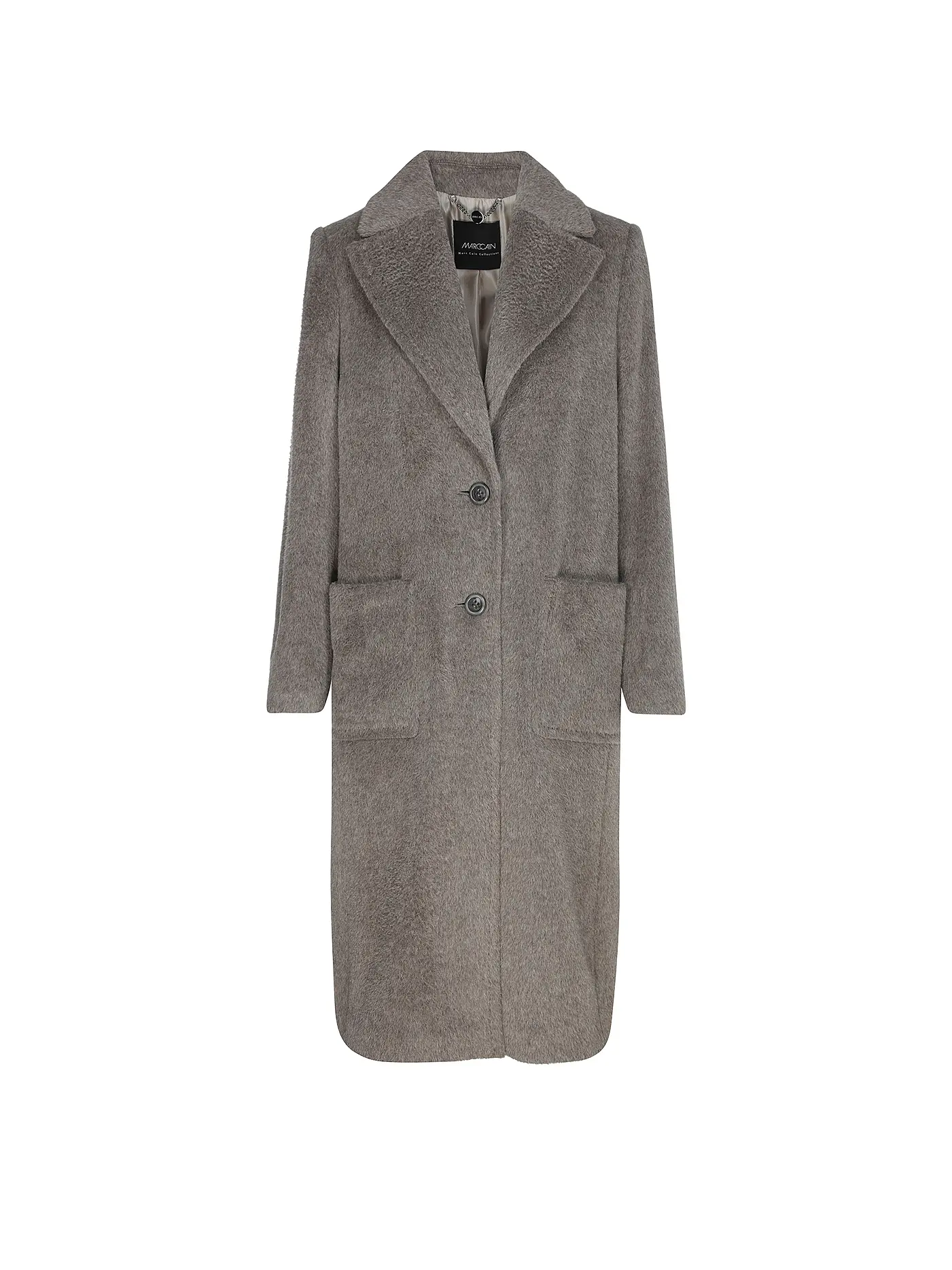 MARC CAIN | Wollmantel | grau