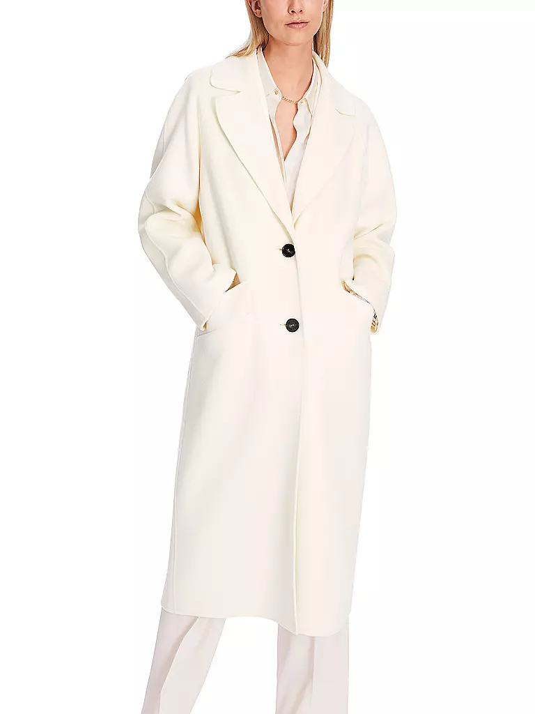 MARC CAIN | Wollmantel | beige