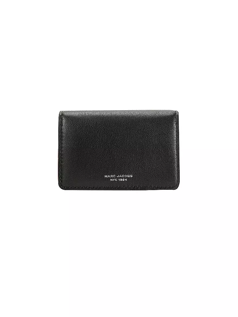 MARC JACOBS | Kartenetui THE FLAP CARD CASE | schwarz