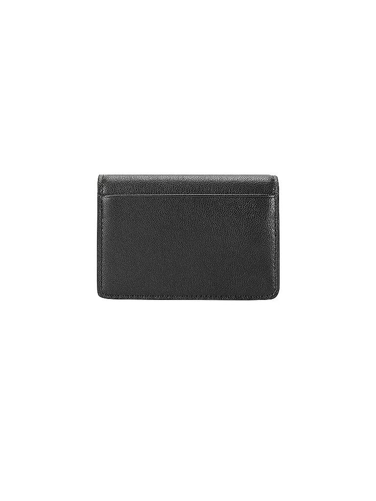 MARC JACOBS | Kartenetui THE FLAP CARD CASE | schwarz