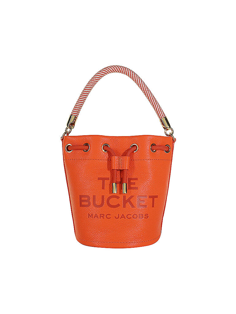 MARC JACOBS | Ledertasche - Bucket Bag THE BUCKET BAG | orange