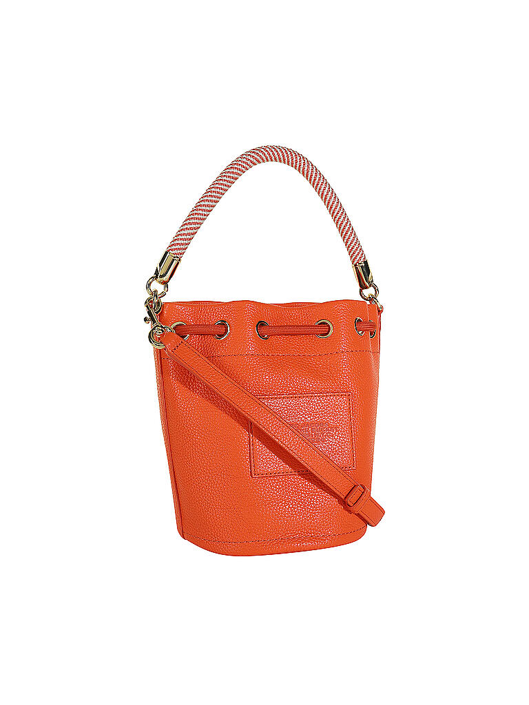 MARC JACOBS | Ledertasche - Bucket Bag THE BUCKET BAG | orange