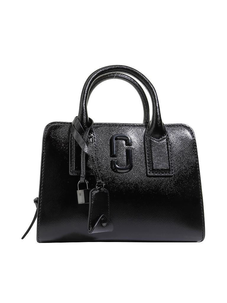 MARC JACOBS | Ledertasche - Henkeltasche "Little Big Shot" | schwarz