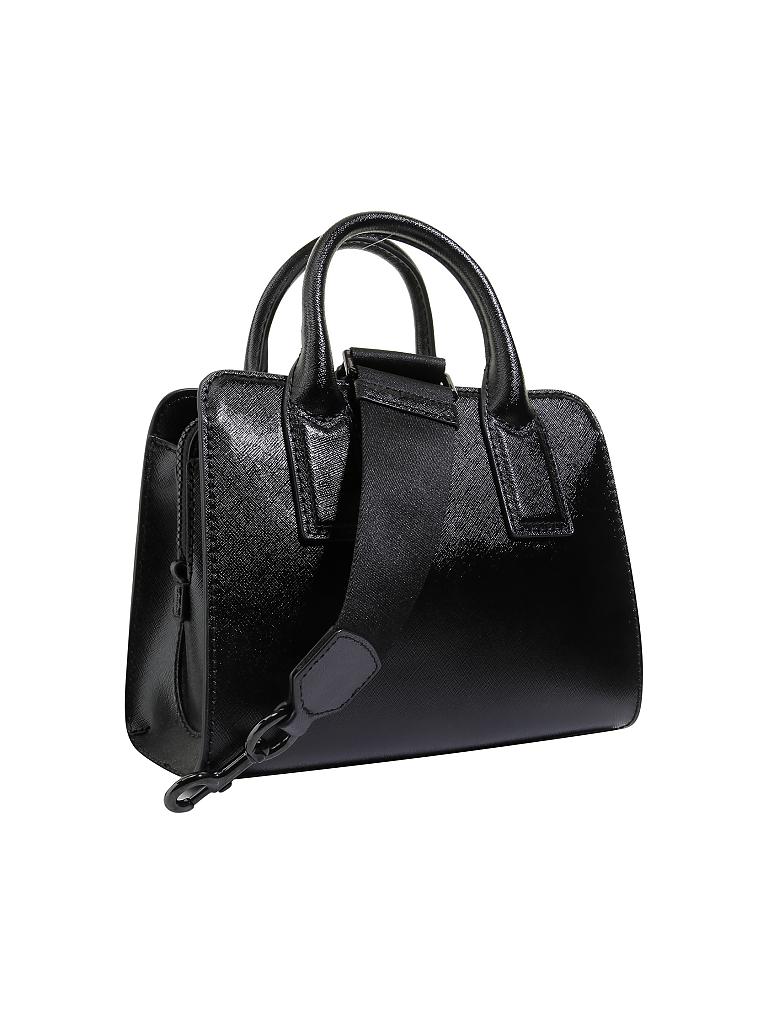 MARC JACOBS | Ledertasche - Henkeltasche "Little Big Shot" | schwarz