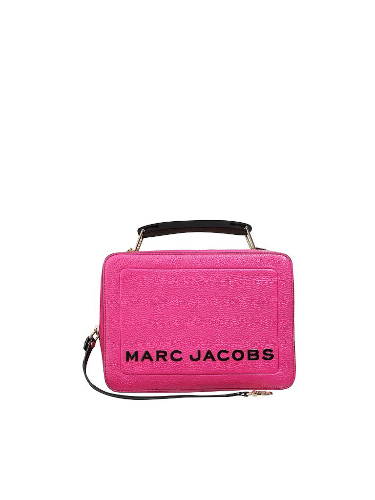 MARC JACOBS | Ledertasche - Henkeltasche "The Box Shopper 23" | pink