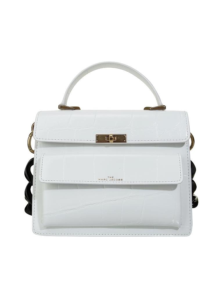 MARC JACOBS | Ledertasche - Henkeltasche "The Uptown" | weiß