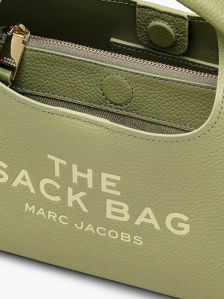 MARC JACOBS | Ledertasche - Henkeltasche THE MINI SACK  | rot