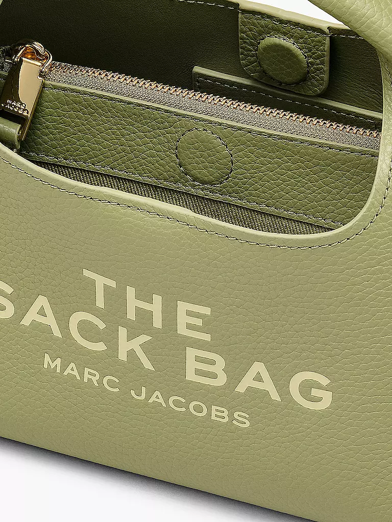 MARC JACOBS | Ledertasche - Henkeltasche THE MINI SACK | rot