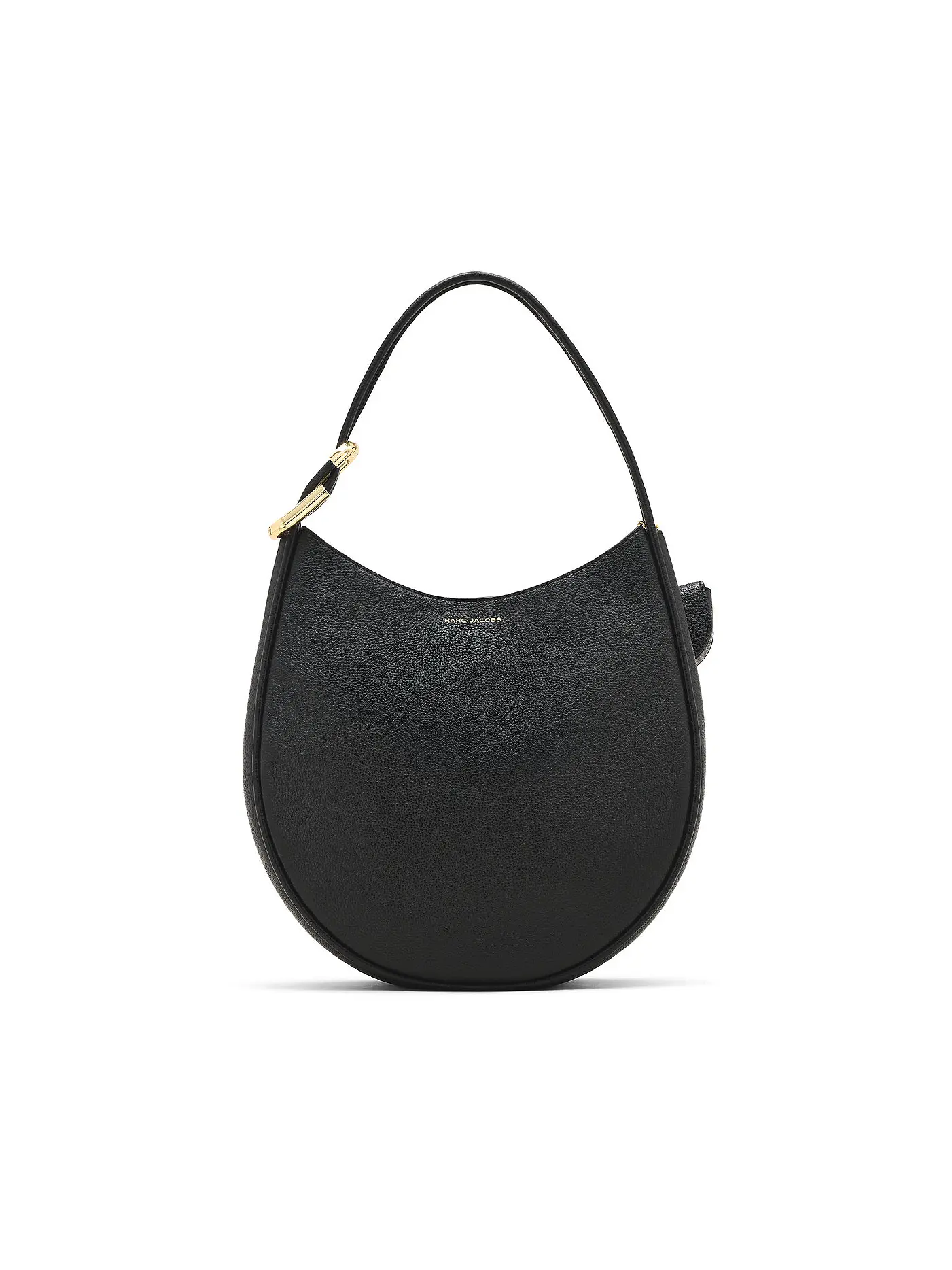 MARC JACOBS | Ledertasche - Hobo Bag THE LARGE CRESCENT | schwarz